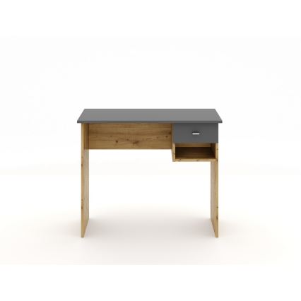 Schreibtisch RICO Eiche Artisan/Grau