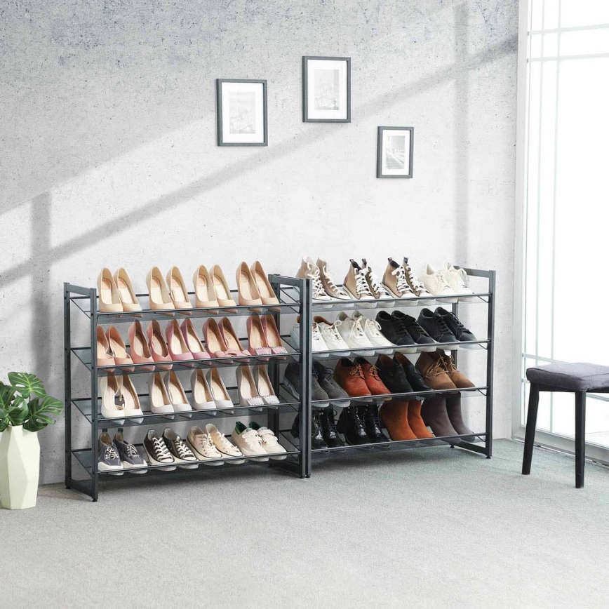 Schuhschrank ALVORO grau