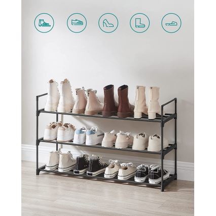 Schuhschrank ALVORO schwarz