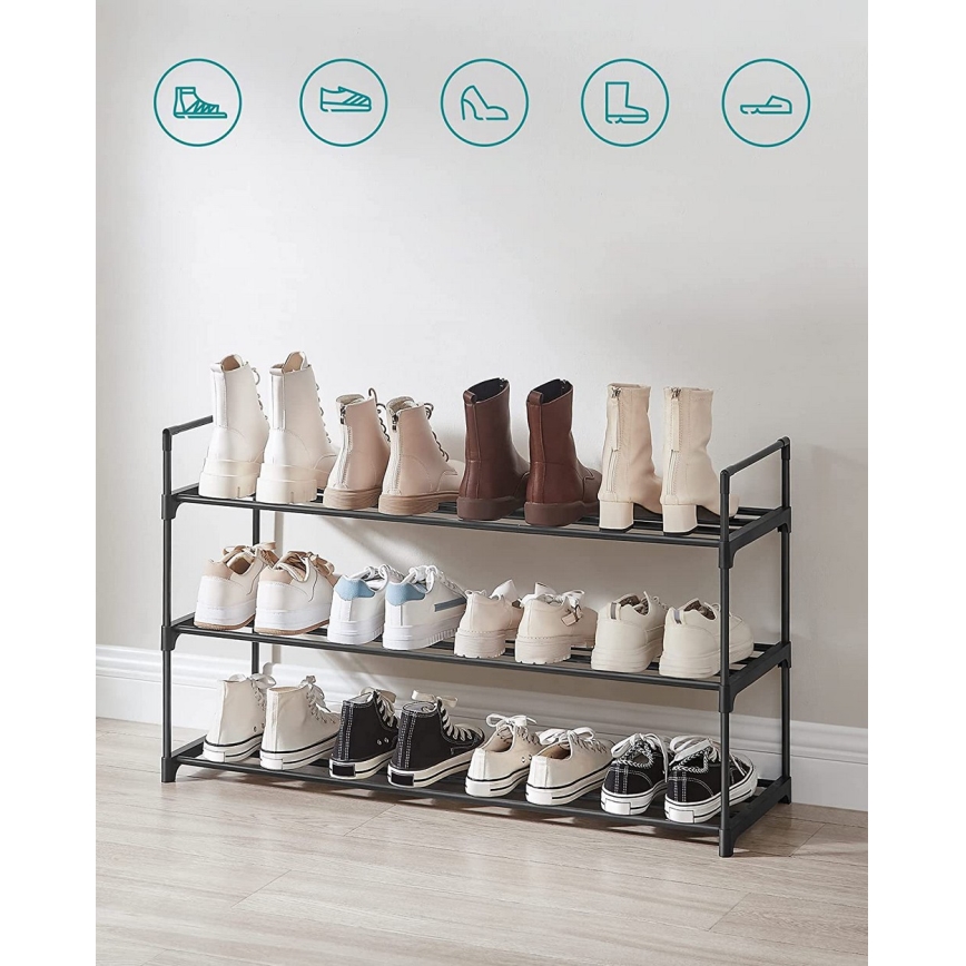 Schuhschrank ALVORO schwarz