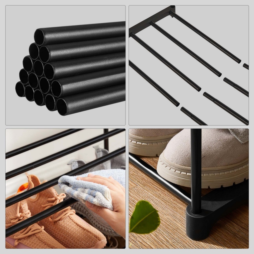 Schuhschrank ALVORO schwarz