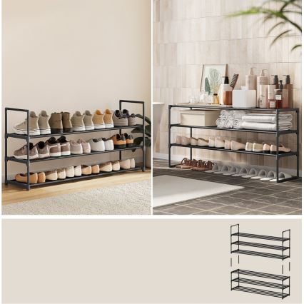 Schuhschrank ALVORO schwarz