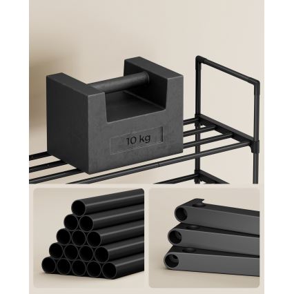 Schuhschrank ALVORO schwarz