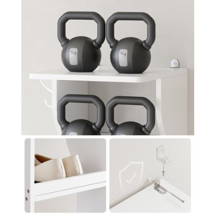 Schuhschrank BOTARO weiß