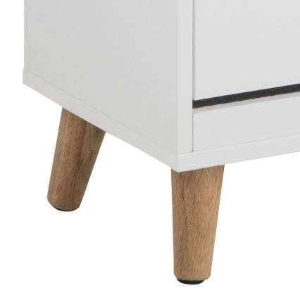Schuhschrank CARLY mit 3 Schubladen, weiß