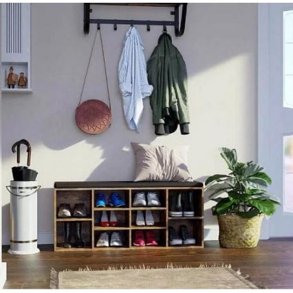 Schuhschrank DAVOR braun