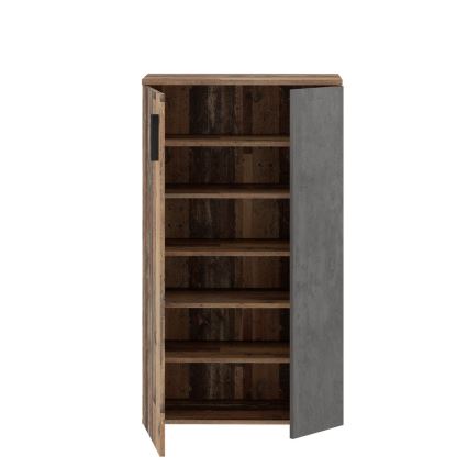 Schuhschrank ETON Braun/Anthrazit