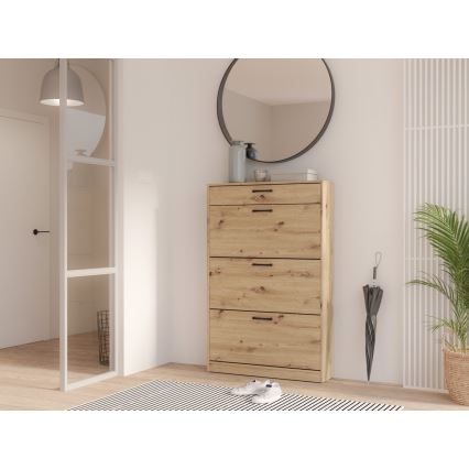 Schuhschrank KAVI Artisan-Eiche