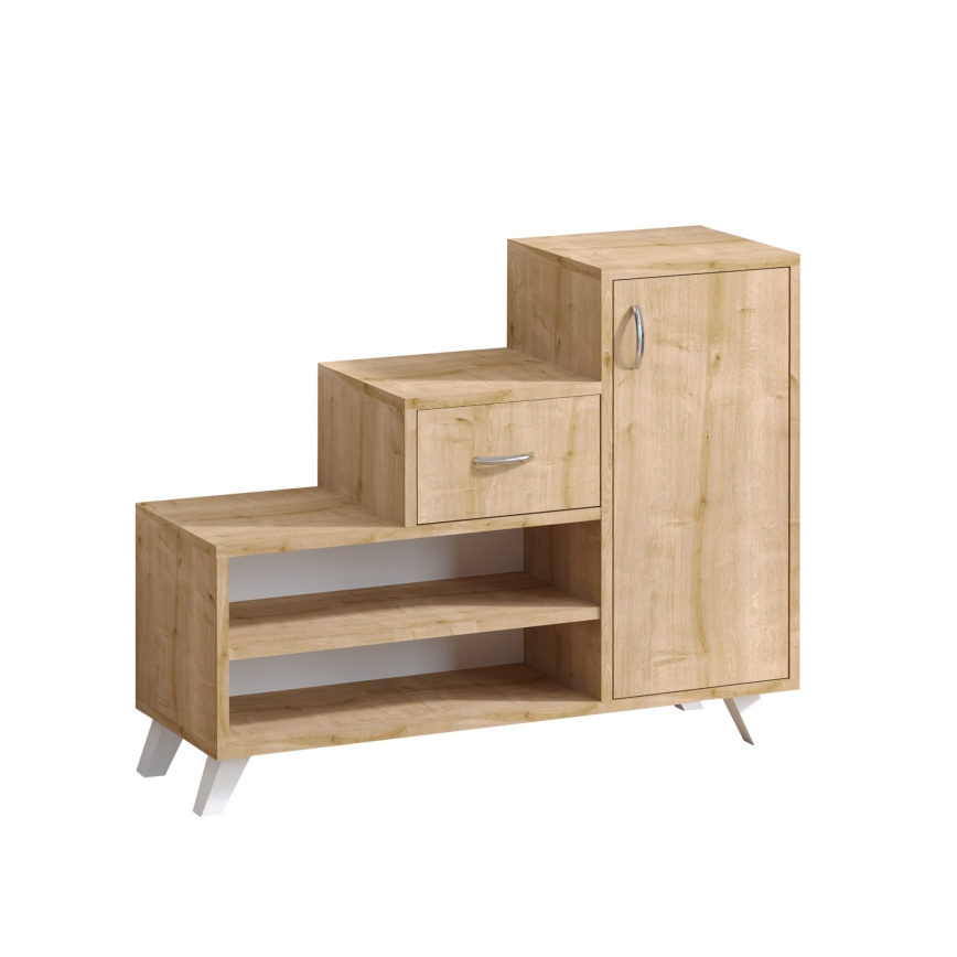 Schuhschrank RETRO 77x90 cm beige