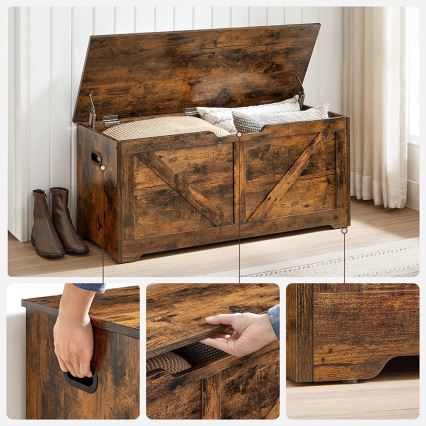 Schuhschrank TOVIAN, braun