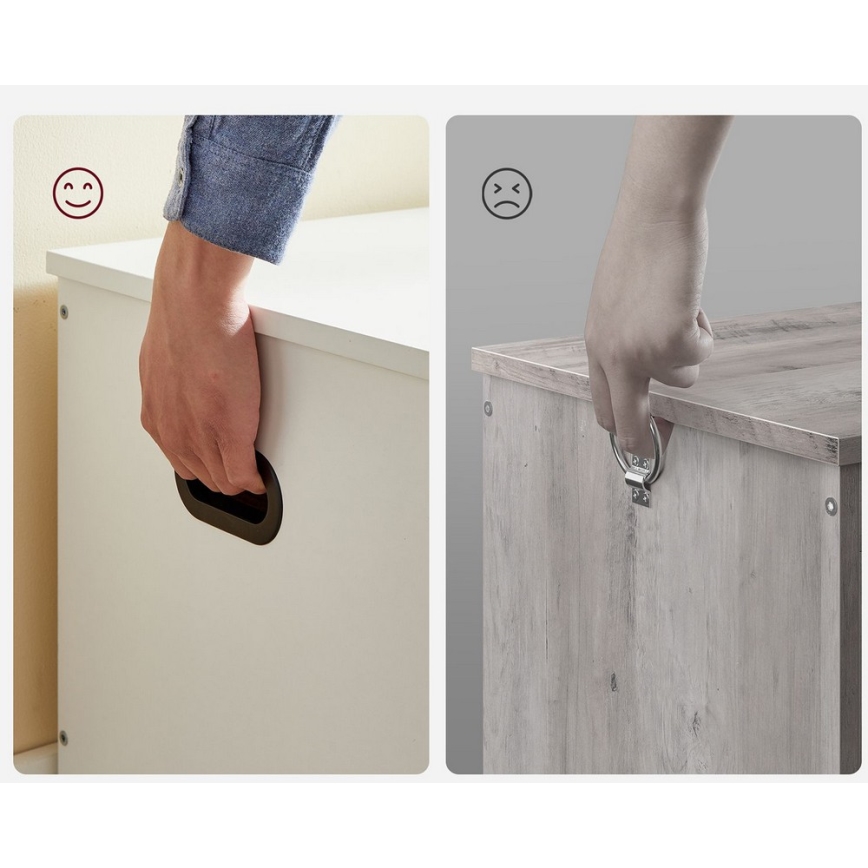 Schuhschrank TOVIAN weiß