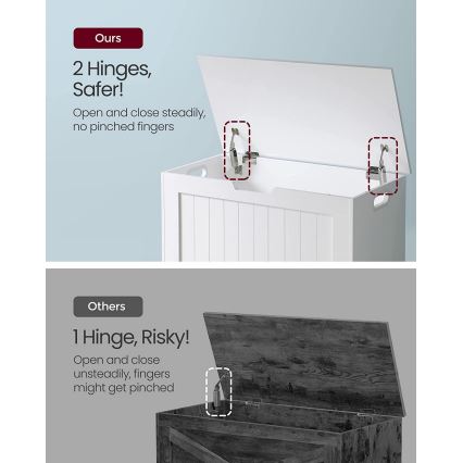 Schuhschrank TOVIAN weiß