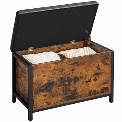 Schuhschrank VOREN braun/schwarz