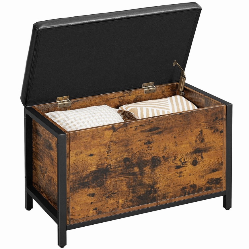 Schuhschrank VOREN braun/schwarz