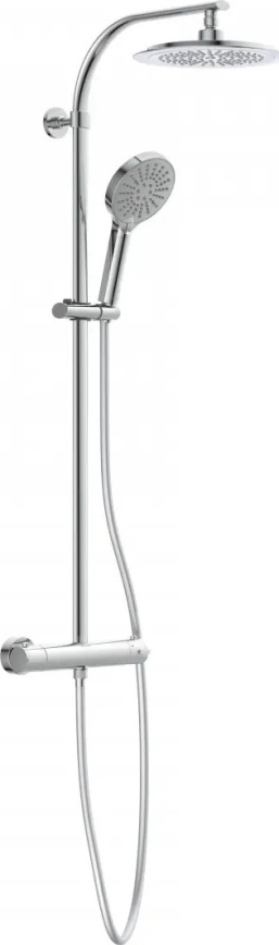 Schütte 60046 - Duschset mit Thermostatarmatur MADURA FRESH glänzender Chrom