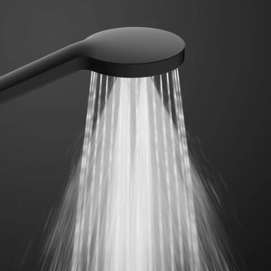 Schütte 60076 - Duschset mit thermostatischer Armatur MADURA FRESH schwarz