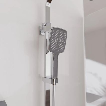 Schütte 60531 - Duschset mit Thermostatarmatur OCEAN, Hochglanzchrom/Anthrazit