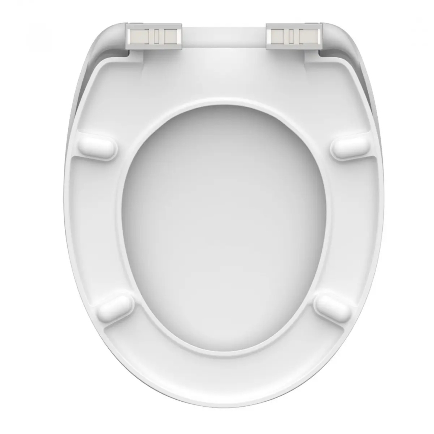 Schütte 82100-A - WC-Sitz WHITE, SoftClose, Duroplast
