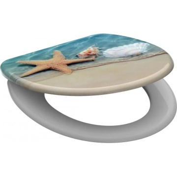 Schütte 82196 - Toilettensitz BEACH SoftClose aus Duroplast