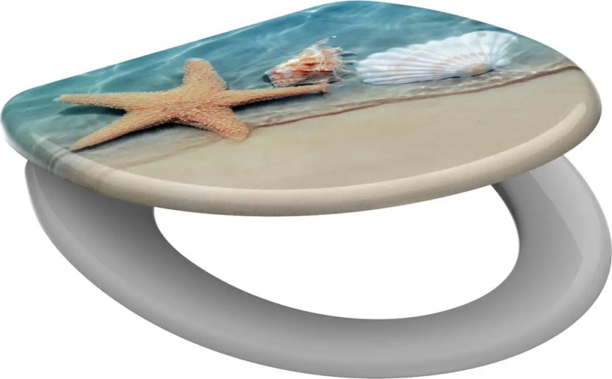 Schütte 82196 - Toilettensitz BEACH SoftClose aus Duroplast