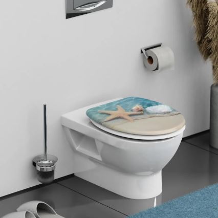 Schütte 82196 - Toilettensitz BEACH SoftClose aus Duroplast