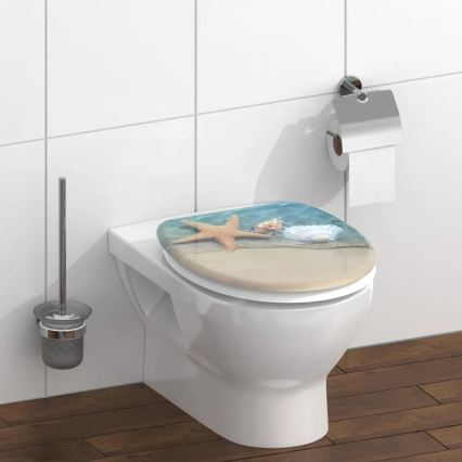 Schütte 82196 - Toilettensitz BEACH SoftClose aus Duroplast
