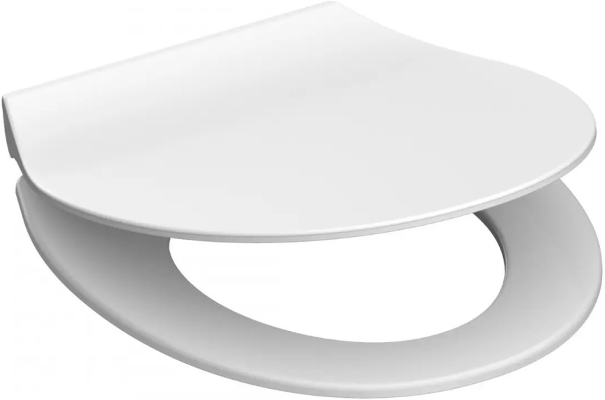 Schütte 82700 - Toilettensitz SLIM WHITE mit SoftClose, Duroplast
