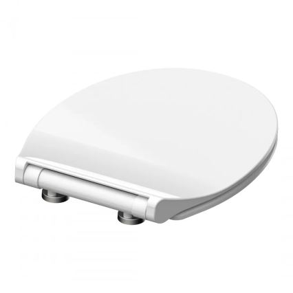 Schütte 82700 - Toilettensitz SLIM WHITE mit SoftClose, Duroplast