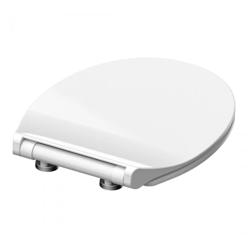 Schütte 82700 - Toilettensitz SLIM WHITE mit SoftClose, Duroplast