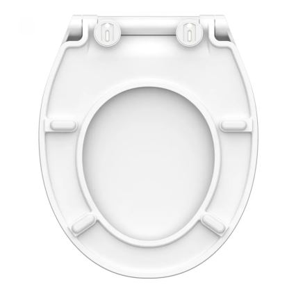Schütte 82700 - Toilettensitz SLIM WHITE mit SoftClose, Duroplast