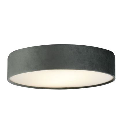 Searchlight - Deckenleuchte DRUM 3xE27/60W/230V grau