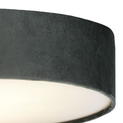 Searchlight - Deckenleuchte DRUM 3xE27/60W/230V grau