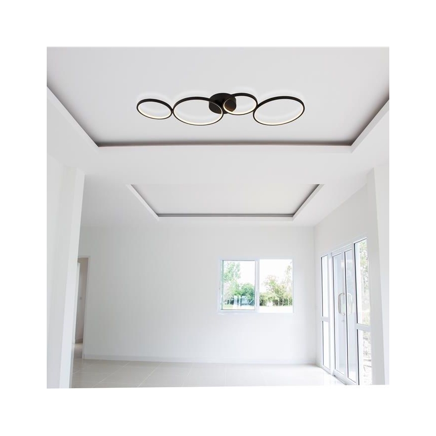 Searchlight - LED-Anbaukronleuchter CIRQUE 4xLED/34W/230V
