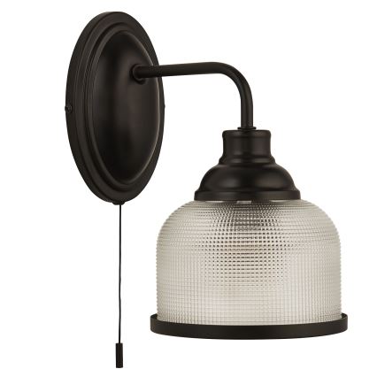 Searchlight - Wandleuchte BISTRO 1xE27/60W/230V schwarz