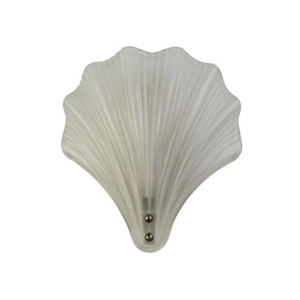 Searchlight - Wandleuchte SHELL 1xG9/7W/230V weiß