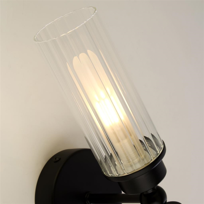 Searchlight - Wandleuchte IMPERIAL 2xG9/33W/230V schwarz