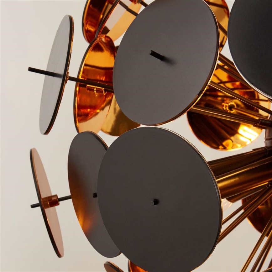 Searchlight - Seilpendelleuchte DISCUS 6xE14/60W/230V