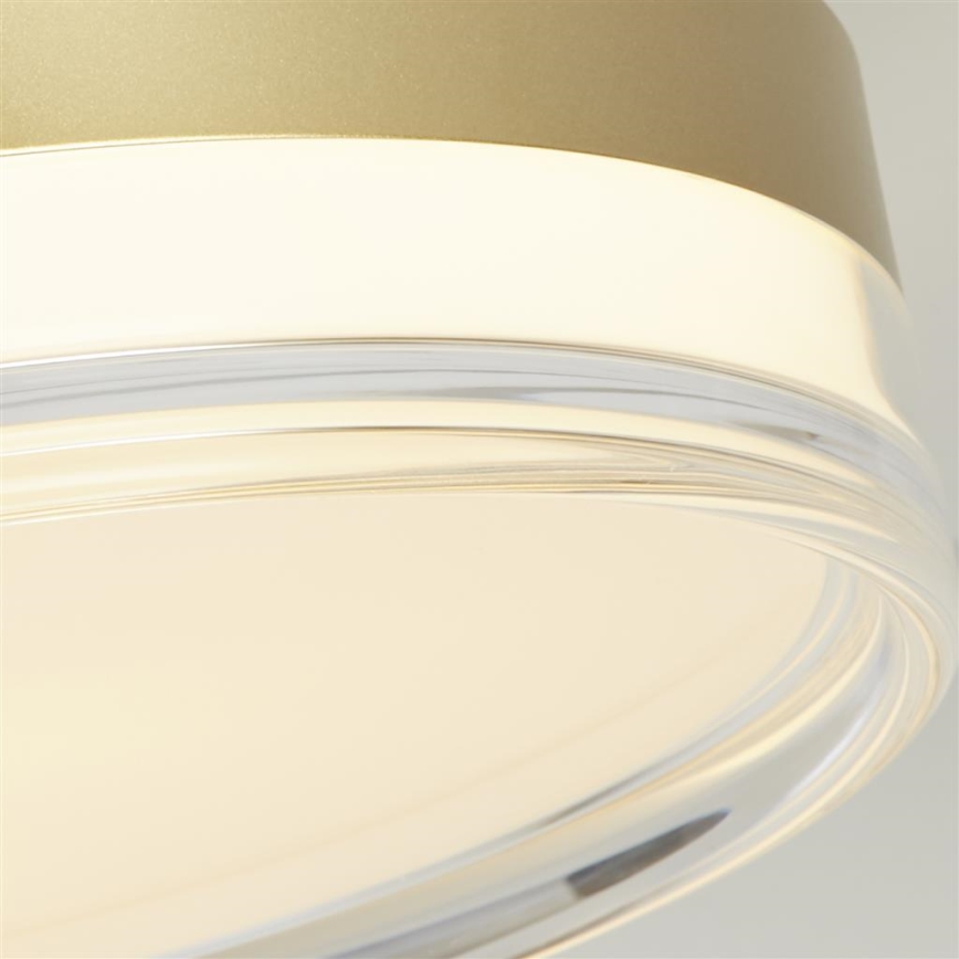 Searchlight - LED Deckenleuchte CYPRUS LED/29W/230V Ø 40 cm goldfarben