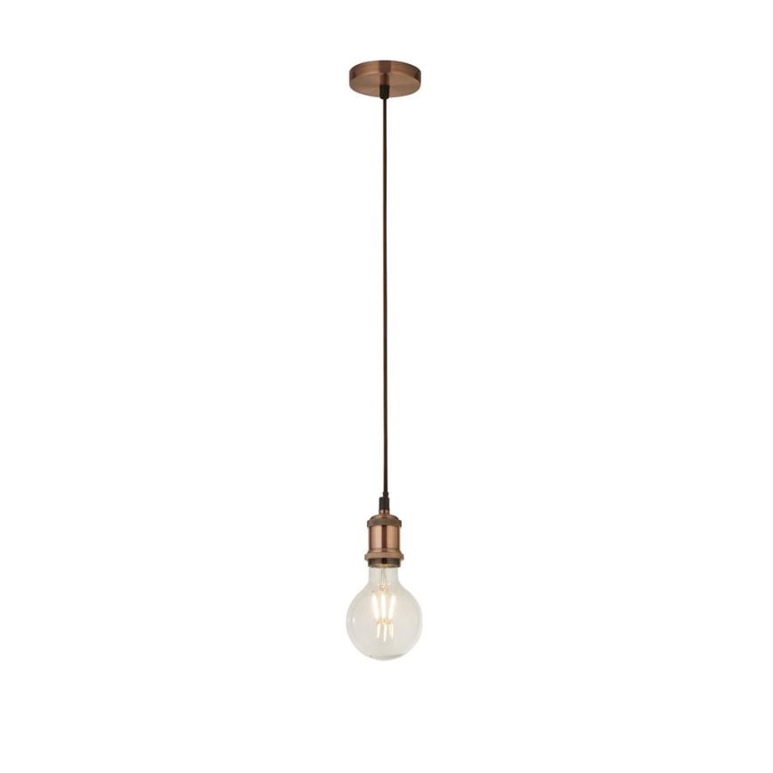 Searchlight - Hängeleuchte an Kabel SUSPENSION 1xE27/60W/230V kupferfarben