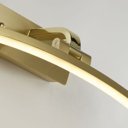 Searchlight - LED Bildleuchte SANTORINI LED/8,2W/230V Messing