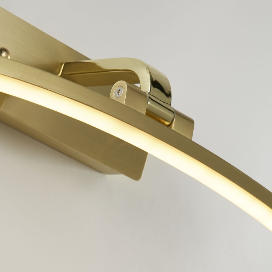 Searchlight - LED Bildleuchte SANTORINI LED/8,2W/230V Messing