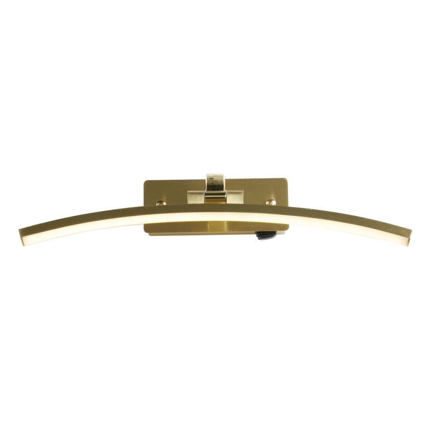 Searchlight - LED Bildleuchte SANTORINI LED/8,2W/230V Messing