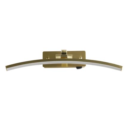 Searchlight - LED Bildleuchte SANTORINI LED/8,2W/230V Messing