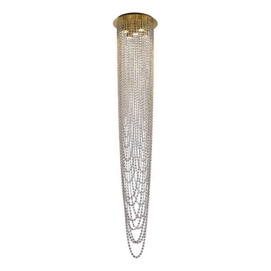Searchlight - Aufgesetzte Deckenleuchte SWOOP 5xGU10/50W/230V