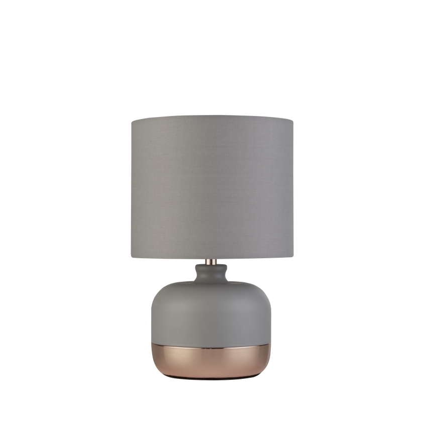 Searchlight - Tischlampe 1xE14/7W/230V grau