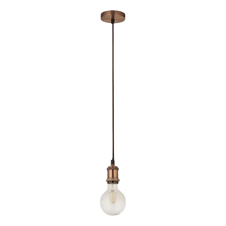Searchlight - Hängeleuchte an Kabel SUSPENSION 1xE27/60W/230V kupferfarben