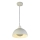 Searchlight - Pendelleuchte an Kabel MARS 1xE27/60W/230V Ø 40 cm cremefarben