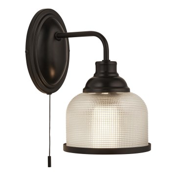 Searchlight - Wandleuchte BISTRO 1xE27/60W/230V schwarz