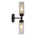 Searchlight - Wandleuchte IMPERIAL 2xG9/33W/230V schwarz