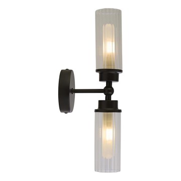 Searchlight - Wandleuchte IMPERIAL 2xG9/33W/230V schwarz